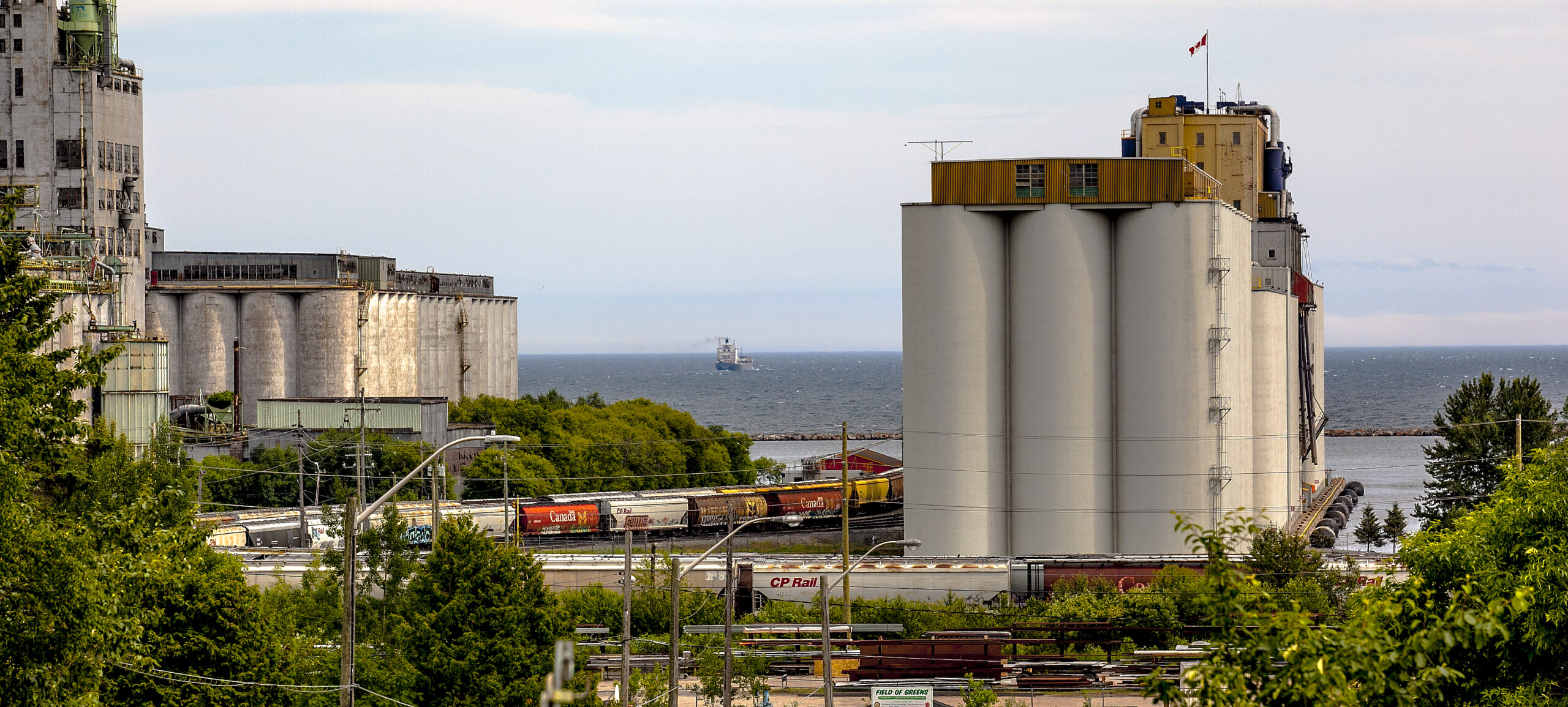 ship leaving port